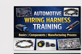 teach automotive wiring harness basics, components and manufacturing process