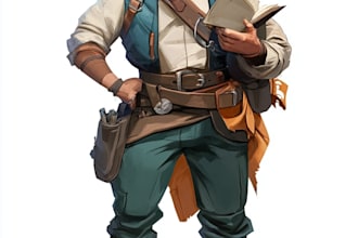 create 2d game character or 2d game character