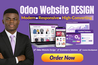 build odoo website design redesign odoo website  odoo ecommerce odoo expert