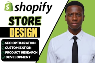 build shopify store design, redesign shopify store, set up shopify store design