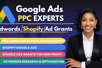 setup and manage google ads grant for nonprofit 501c3 to get donation