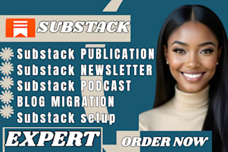 create substack podcast substack newsletter substack post substack website setup
