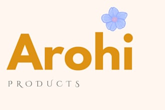 design a clean, modern brand logo for your company