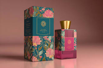 edit, resize, redesign product label packaging