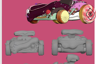freelance 3d designer and IP artist