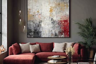 design breathtaking abstract art for your home and office