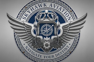 design a unique and professional pilot logo