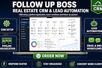 follow up boss real estate crm real estate lead automation follow up expert