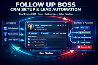 follow up boss real estate crm real estate lead automation follow up expert