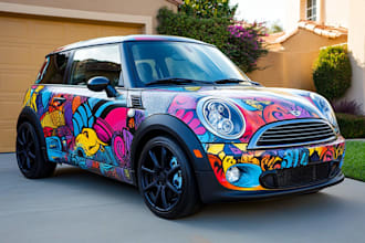 make vehicle template and blueprint, outline for wrap design