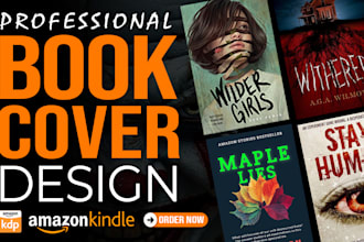 design a dark terrifying horror book cover for kindle, KDP and hard copy