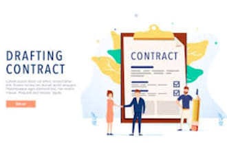 draft, review and revise business contracts