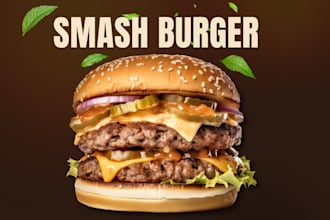 design modern food ads for restaurants burger pizza and cafe