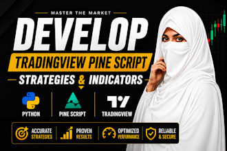 develop tradingview strategies and indicators in pine script