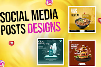 design social media posts