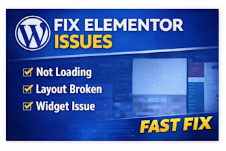 fix elementor issues, broken layouts or elementor not loading