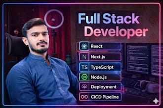 be your full stack mern developer