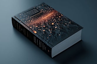 design amazing book cover, ebook cover with 2d mockups