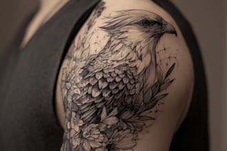 custom realistic tattoo design, tattoo sleeve