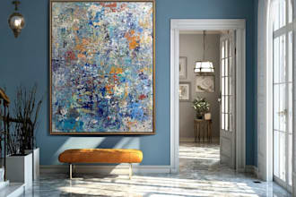 design breathtaking abstract art for your home and office