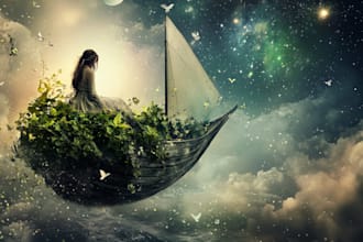 do amazing realistic photo manipulation