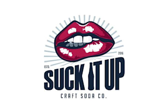 design surprising identity logo for a craft soda company