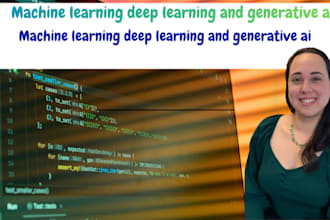 do machine learning deep learning and generative ai projects