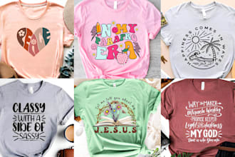 create unique vintage graphic t shirt typography clothing t shirt design