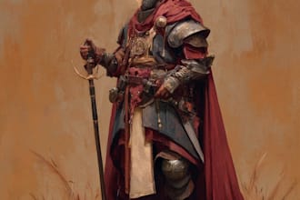 draw fantasy character illustration for dnd, rpg, and games