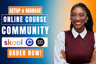 skool community setup online course circle so community growth manager setup