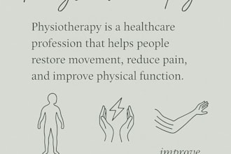 write medical and physiotherapy articles