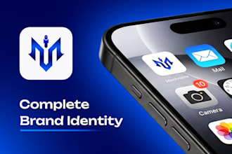 do modern logo design and brand identity for amazon and ecommerce