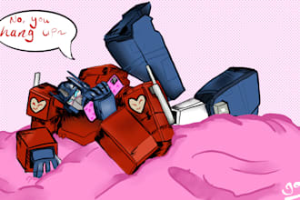 draw your transformers oc