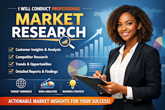 research your market, competitors, and industry trends with clear insights