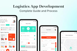 develop a logistic app truck booking app and tracking app