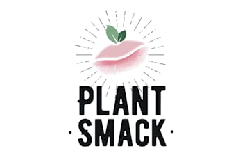 design high quality plant smack baby logo