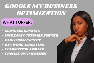 setup google my business profile and optimize gmb listing