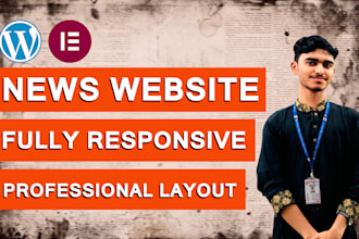build responsive wordpress news, magazine or blog website