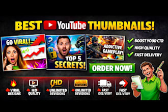 make proffesional accurate and attractive thumnails