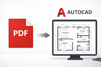 convert PDF into autocad