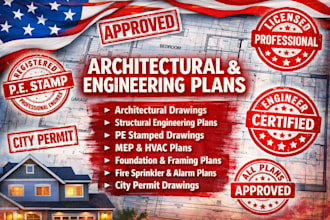 architectural structural engineer stamp mep hvac adu structure engineer letter