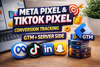 setup tiktok pixel events API with server side tracking or fix facebook pixel