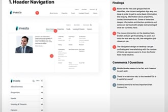 do UI UX audit for website mobile app shopify site