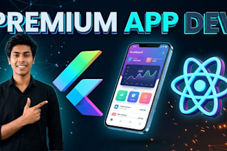 build a custom flutter app for android and ios