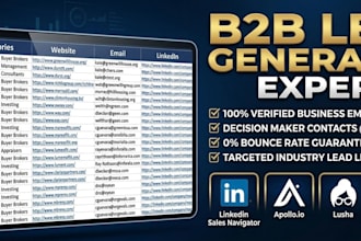 provide verified b2b leads