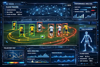 build ai sports player tracking and motion detection using computer vision