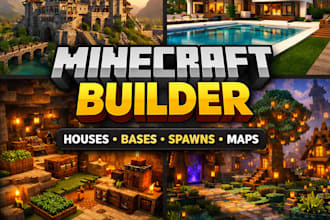 build a custom minecraft spawn or lobby