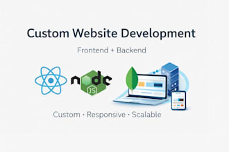 create modern websites with powerful backend
