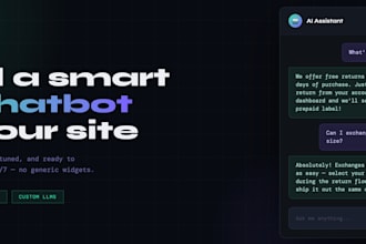integrate an ai chatbot into your website or app