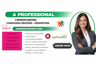 promote kickstarter gofundme indiegogo crowdfunding campaign to gain visibility